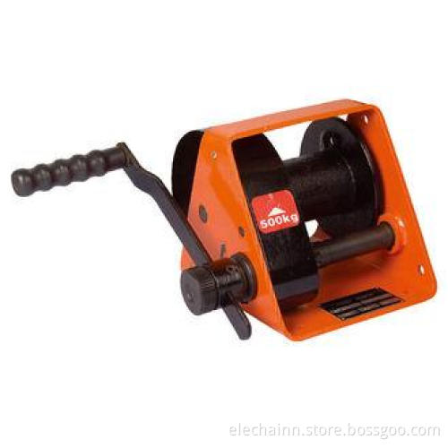 Easily Operation Lifting Winches Manual , Hand Powered Winc